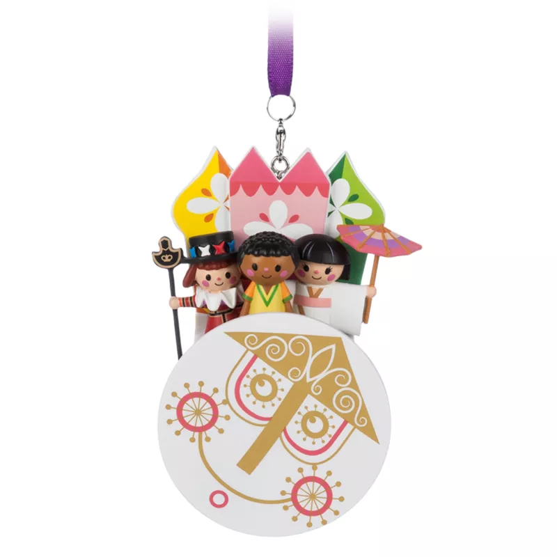 “it's A Small World'' Clock Face Sketchbook Ornament 3 “it's A Small World'' Clock Face Sketchbook Ornament - Image 3