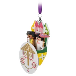 “it's A Small World'' Clock Face Sketchbook Ornament 8 “it's A Small World'' Clock Face Sketchbook Ornament -Magic Mode Shop 465063949633 3