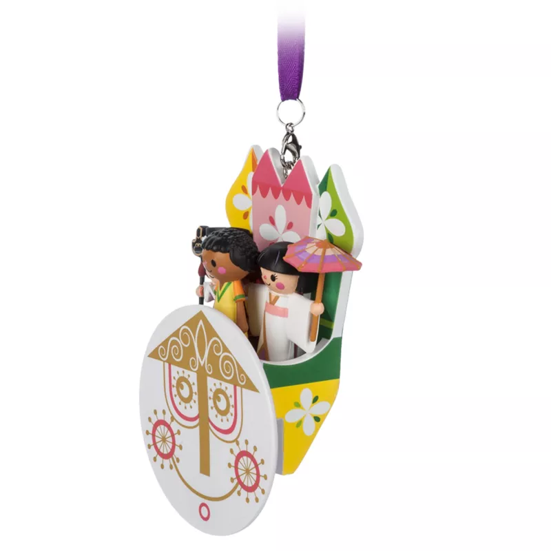“it's A Small World'' Clock Face Sketchbook Ornament 4 “it's A Small World'' Clock Face Sketchbook Ornament - Image 4
