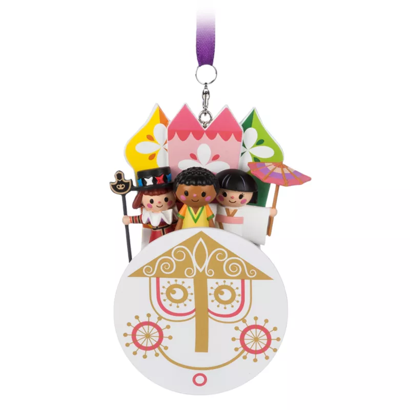 “it's A Small World'' Clock Face Sketchbook Ornament 1 “it's A Small World'' Clock Face Sketchbook Ornament