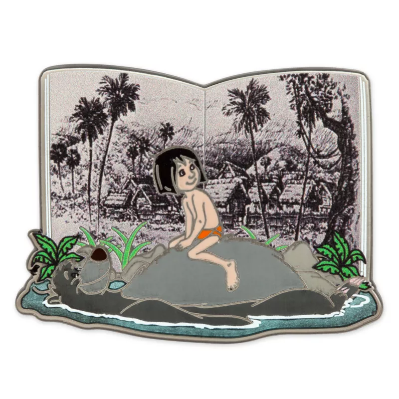 Baloo And Mowgli Limited Release Pin, The Jungle Book 1 Baloo And Mowgli Limited Release Pin, The Jungle Book