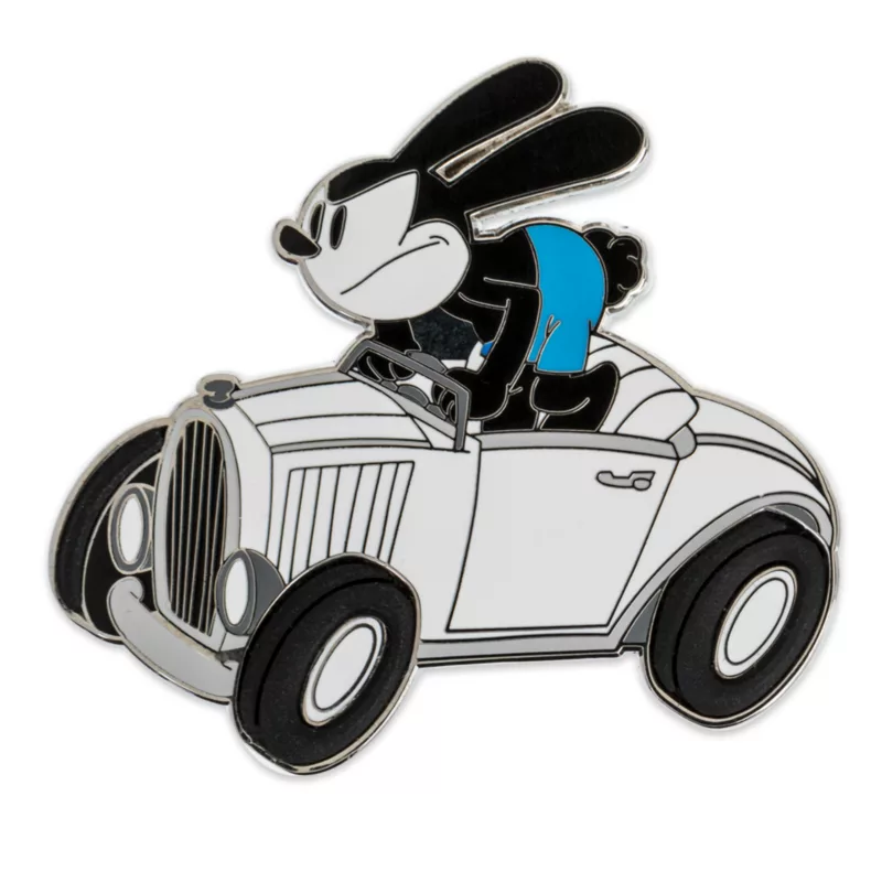 Oswald The Lucky Rabbit In Car Pin - Disney100 1 Oswald The Lucky Rabbit In Car Pin - Disney100
