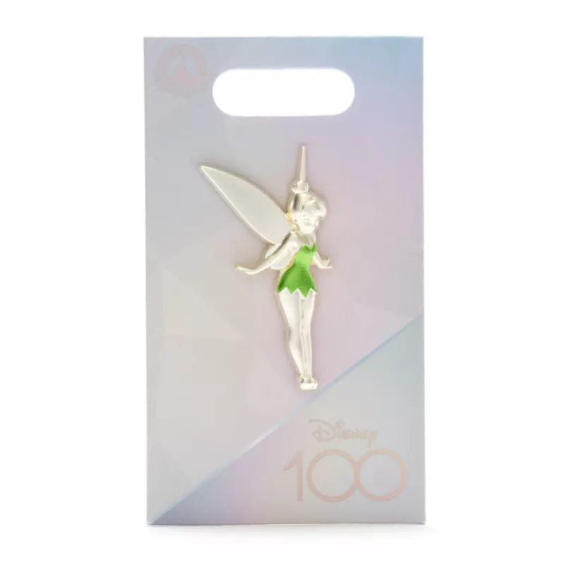 Tinker Bell Platinum Celebration Pin - Disney100 2 Tinker Bell Platinum Celebration Pin - Disney100 - Image 2