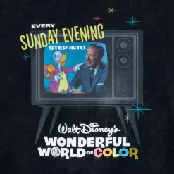 Walt Disney And Ludwig Von Drake Pullover Hoodie For Adults, Walt Disney's Wonderful World Of Color - Disney100 -Magic Mode Shop 5201049200041M 4