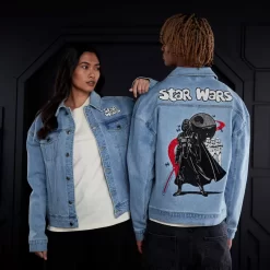 Darth Vader And Stormtroopers Star Wars Meets The '90s Denim Jacket For Adults 7 Darth Vader And Stormtroopers Star Wars Meets The '90s Denim Jacket For Adults -Magic Mode Shop 5202052750004M 2