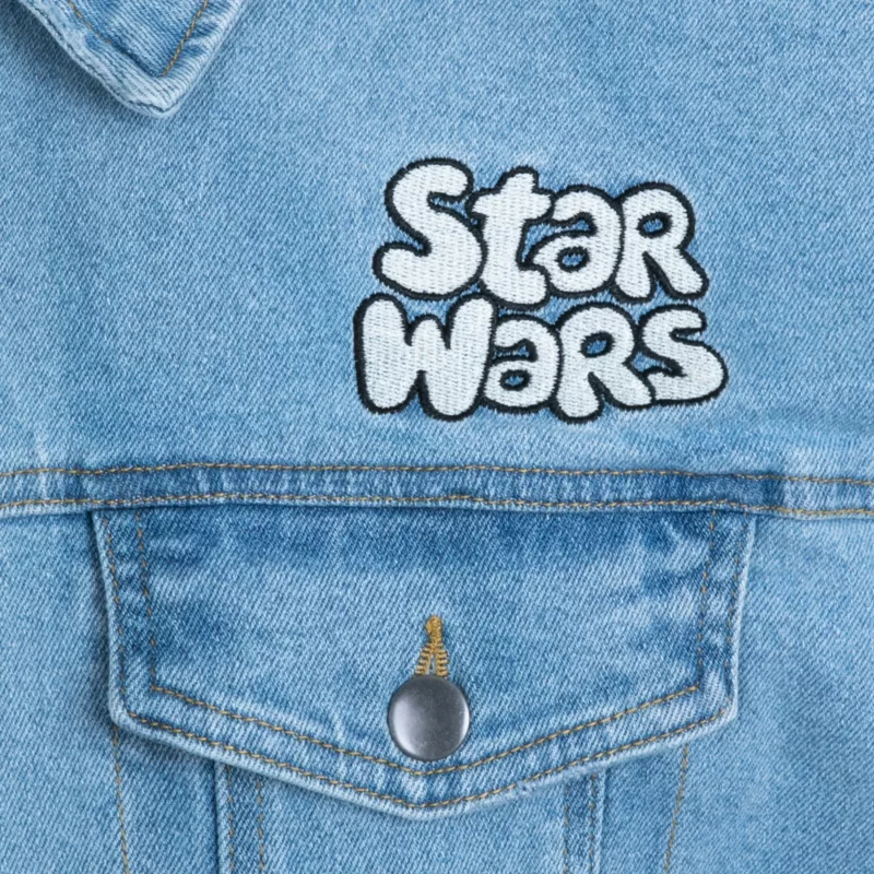 Darth Vader And Stormtroopers Star Wars Meets The '90s Denim Jacket For Adults 5 Darth Vader And Stormtroopers Star Wars Meets The '90s Denim Jacket For Adults - Image 5