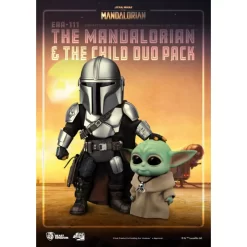The Mandalorian & The Child Duo Pack Figurine, Beast Kingdom -Magic Mode Shop 711061145772 3