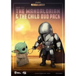 The Mandalorian & The Child Duo Pack Figurine, Beast Kingdom -Magic Mode Shop 711061145772 4